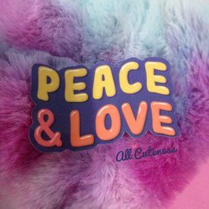 Peace and Love Sticker